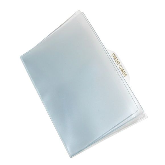 Buxton Vinyl Window Inserts for French Purse and Billfold Wallets - Picture 1 of 2